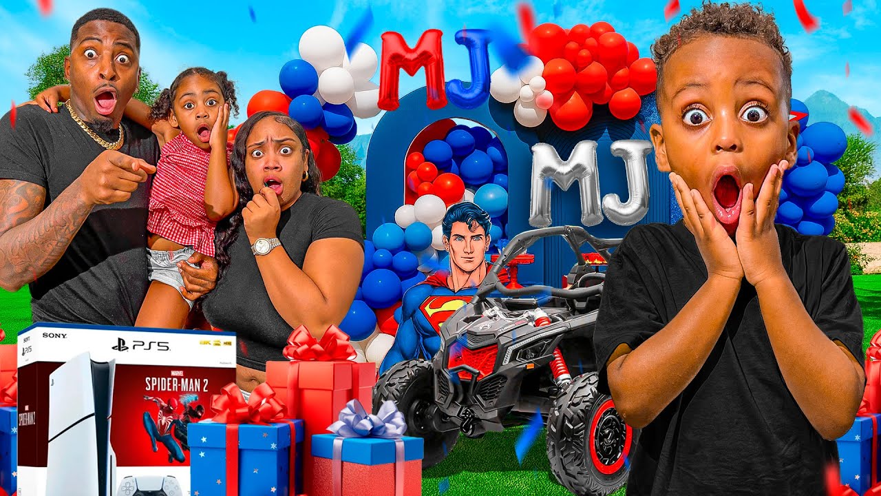 MJβs 5th Birthday Party π | Fun Moments & Surprises!