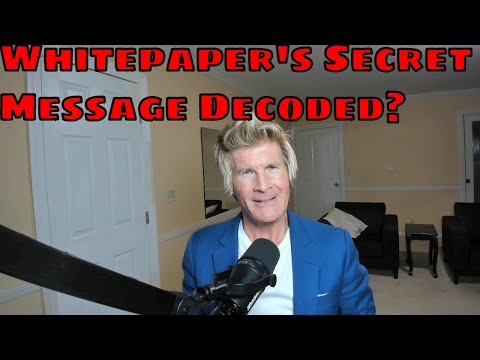 Hidden Code in the Bitcoin Whitepaper? Steganography Analysis Claims to Reveal Satoshi || Gavin Mehl