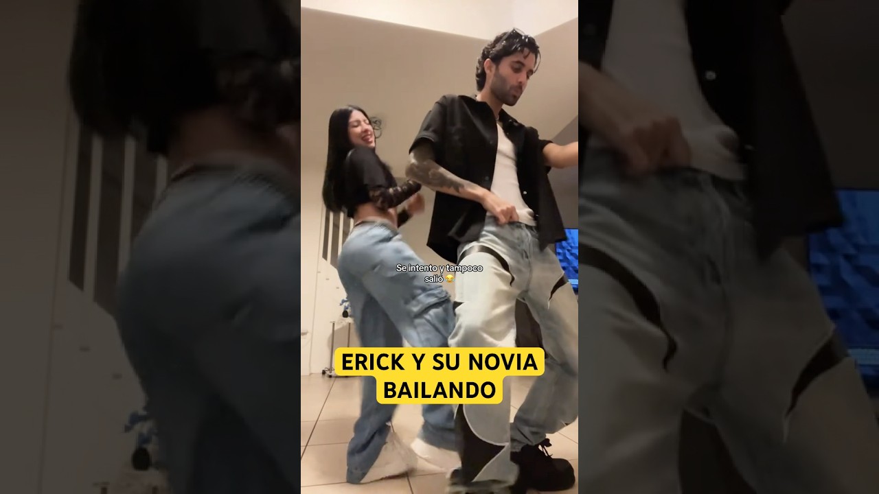 ERICK BRIAN Y SU NOVIA BAILANDO | TIKTOK #staniris #cnco #tiktok #baile #viral #erickbrian #dance