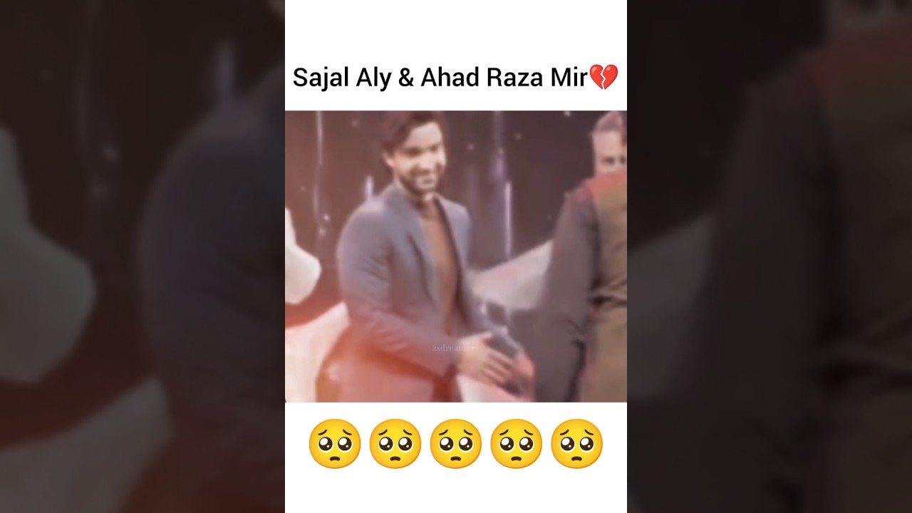 Sajal Aly & Ahad Raza Mir's Viral Moment π’