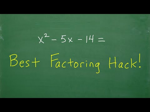 Best FACTORING Hack EVER!