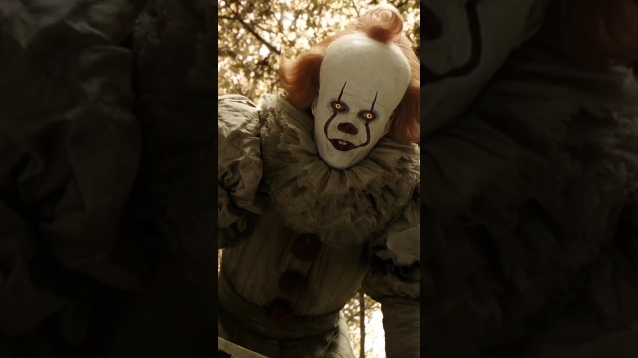 Оно 🎈: Ужасный клоун Пеннивайз в коротком видео