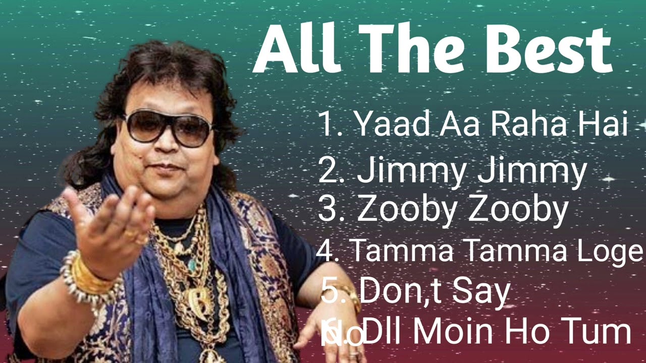 Bappi Lahiri's Classic Hindi Songs 🎶