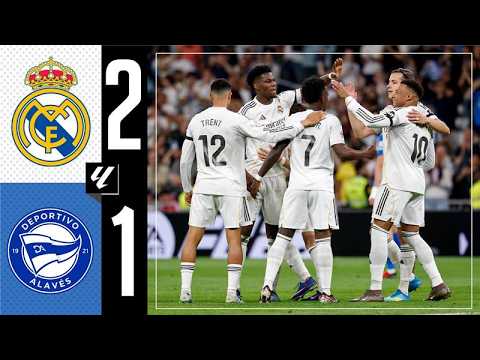Real Madrid 2-1 Alavés: LaLiga Highlights ⚽