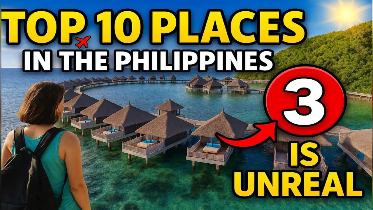 Top 10 Must-Visit Destinations in the Philippines 🇵🇭 - You Won't Believe #3!