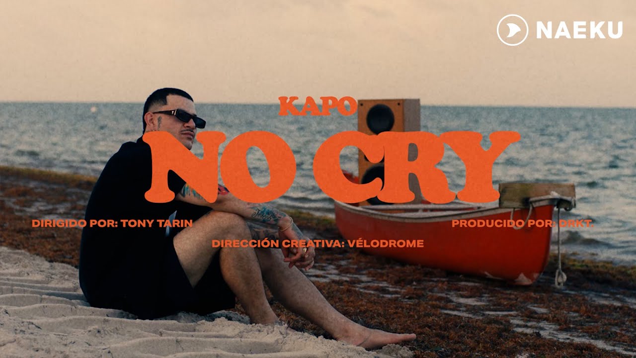 Kapo's 'NO CRY' Visualizer 🎶 | Listen to the New Album 'Por Si Alguien Nos Escucha'