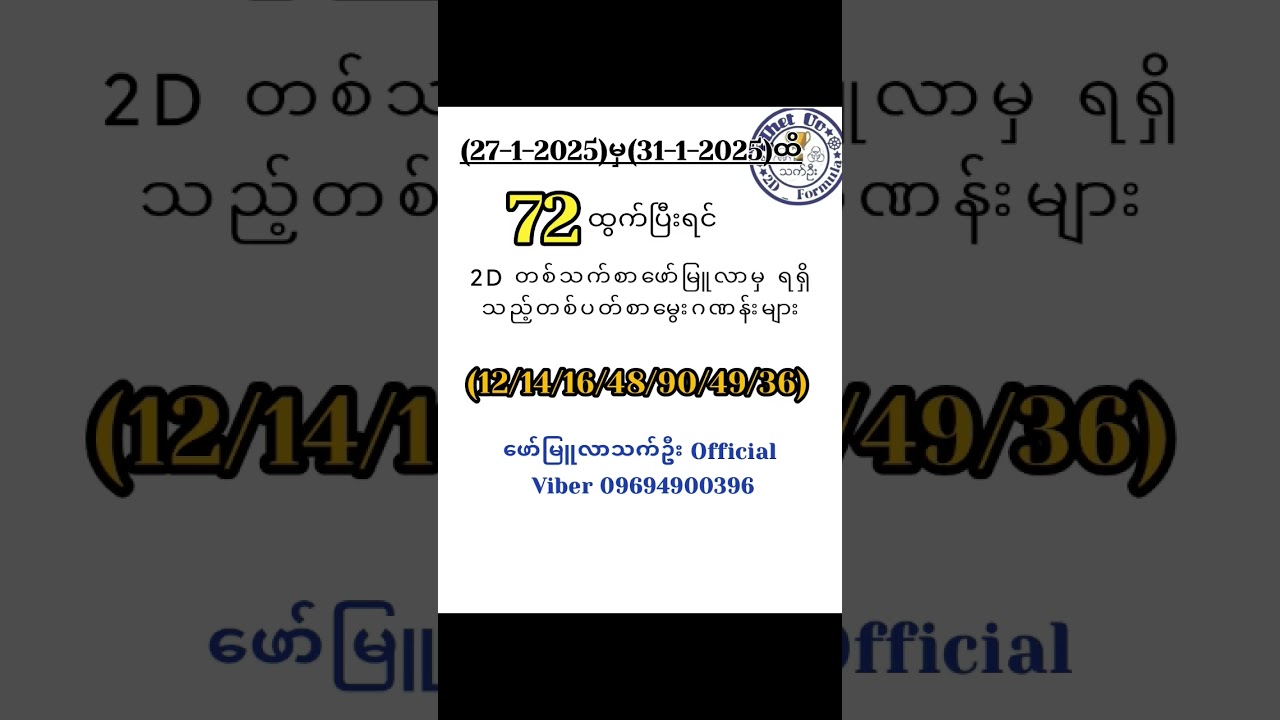 Myanmar 2D and 3D Live Streaming Tags