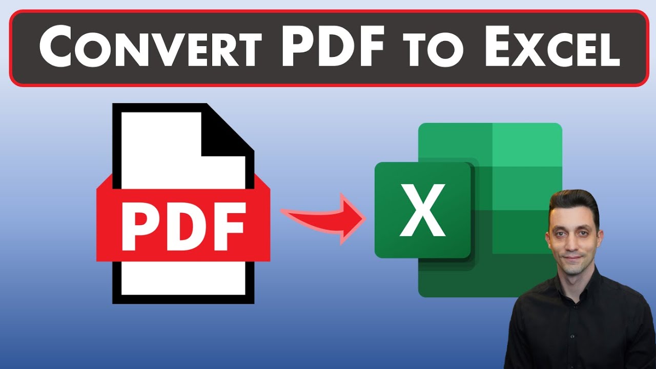 Convert PDF to Excel in Excel 365 📊