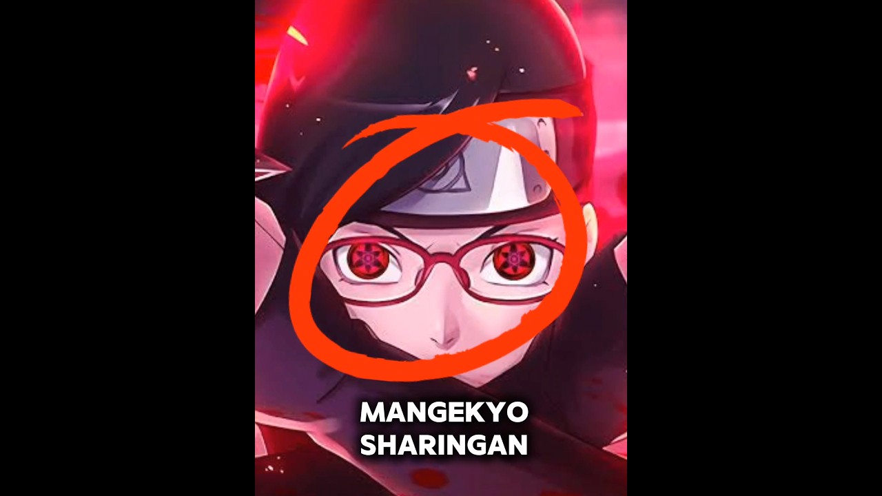 Sarada's Mangenkyō Sharingan Awakening 😱