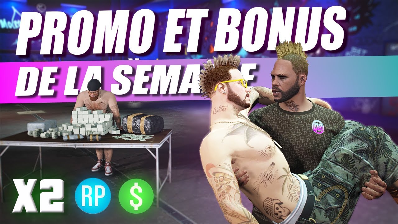 Promo Semaine GTA Online : Labo d'Acide x2 GTA$ & RP đ