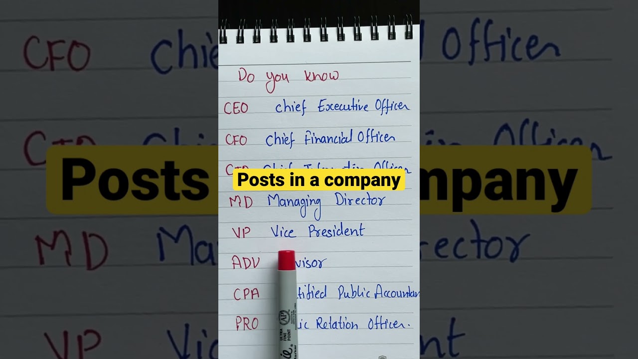 Key Company Roles: CEO, CFO, CIO Explained 📈