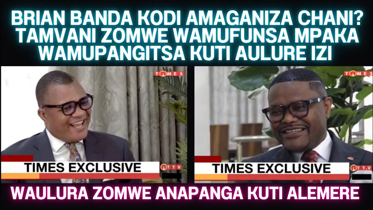 Exclusive Interview with Brian Banda: Insights from Wamupanikiza Benedicto Bena Nkhoma