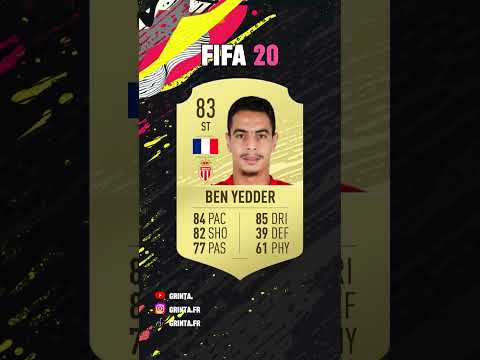 L'évolution FIFA de Wissam Ben Yedder !