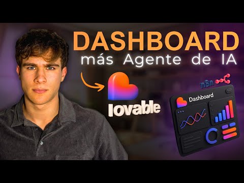 Cómo Crear un DASHBOARD con IA en SEGUNDOS (n8n + Lovable)