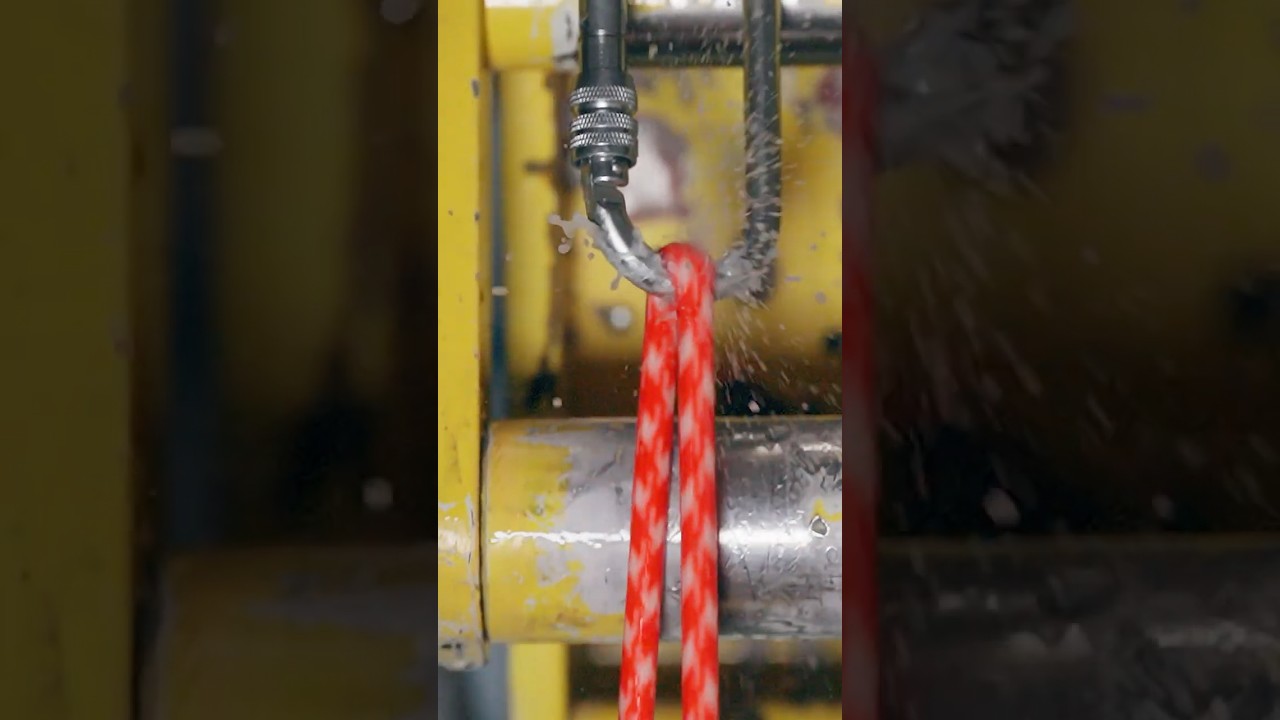 What Happens to Wet Ropes? #climbing #science