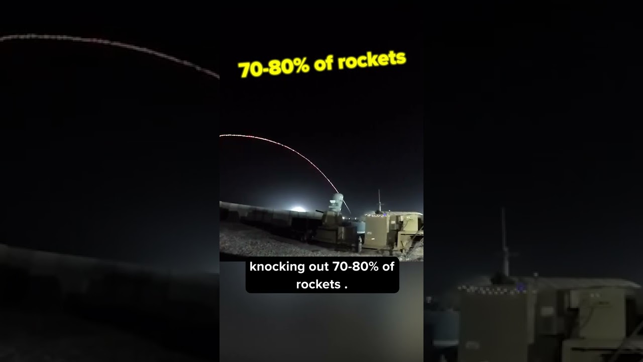 C-RAM System Destroys Missiles & Rockets 🚀