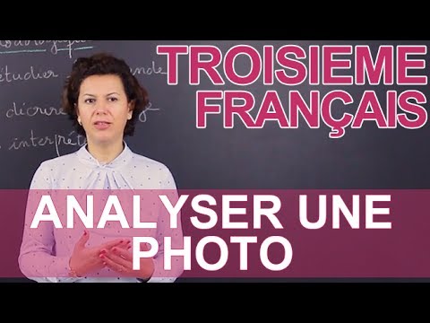 Analyser une photo (brevet) - Français - 3e - Les Bons Profs