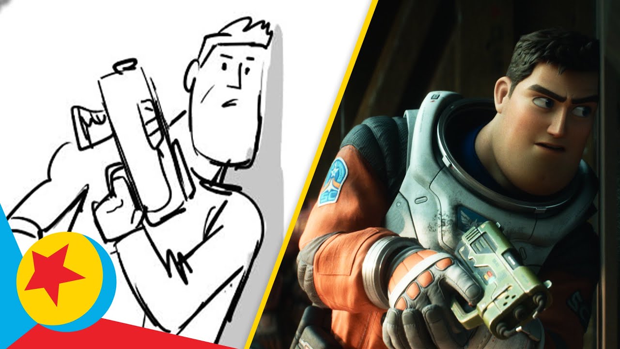 Lightyear Bot Fight | Pixar Side by Side π