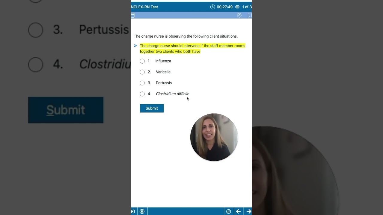 NCLEX Question Breakdown 🧑‍⚕️