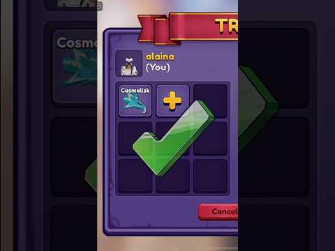 I TRADED MY COSMALISK FOR THIS?!😱 #roblox #viral #dragonadventures #shorts #trading #sonarstudios