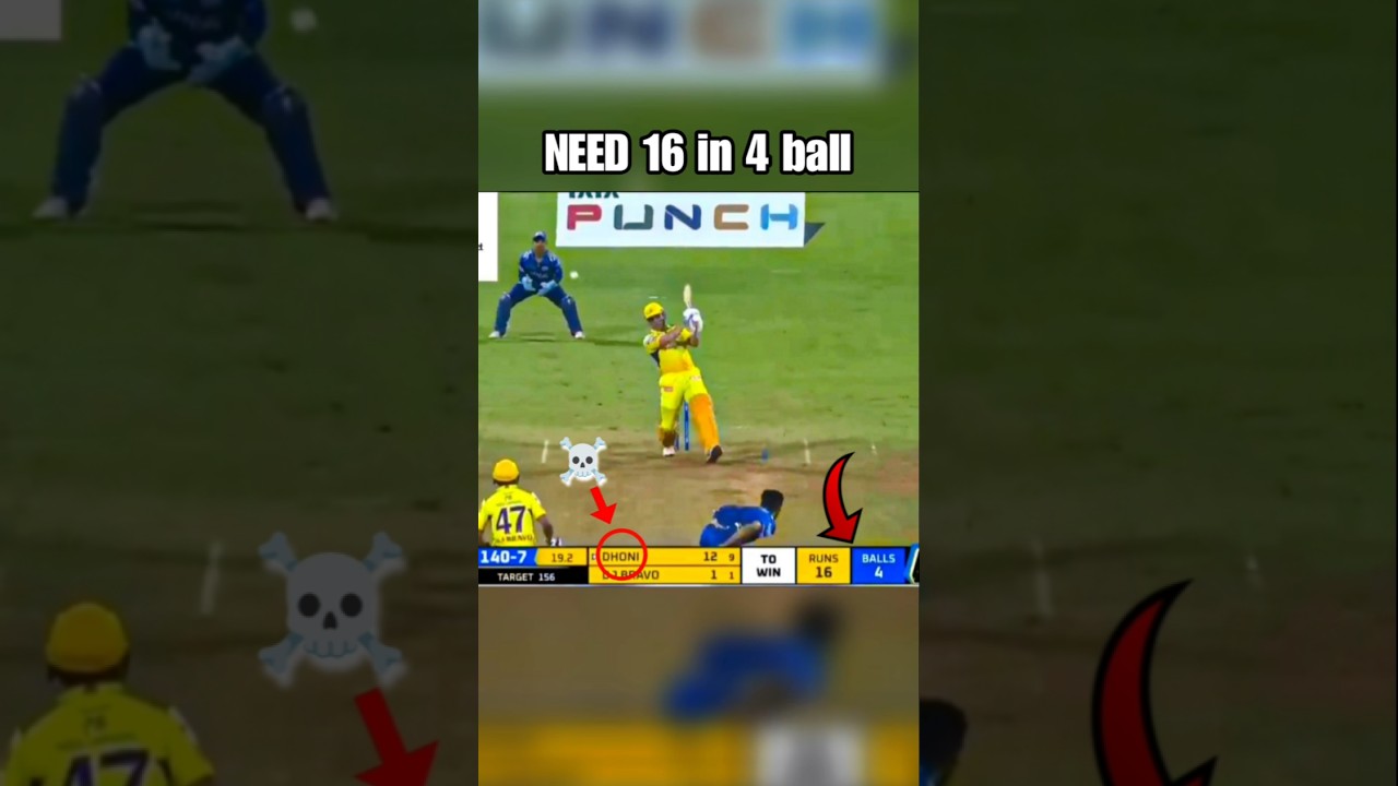 CSK vs MI: Dhoni's Best Spell Against Rohit 🏏