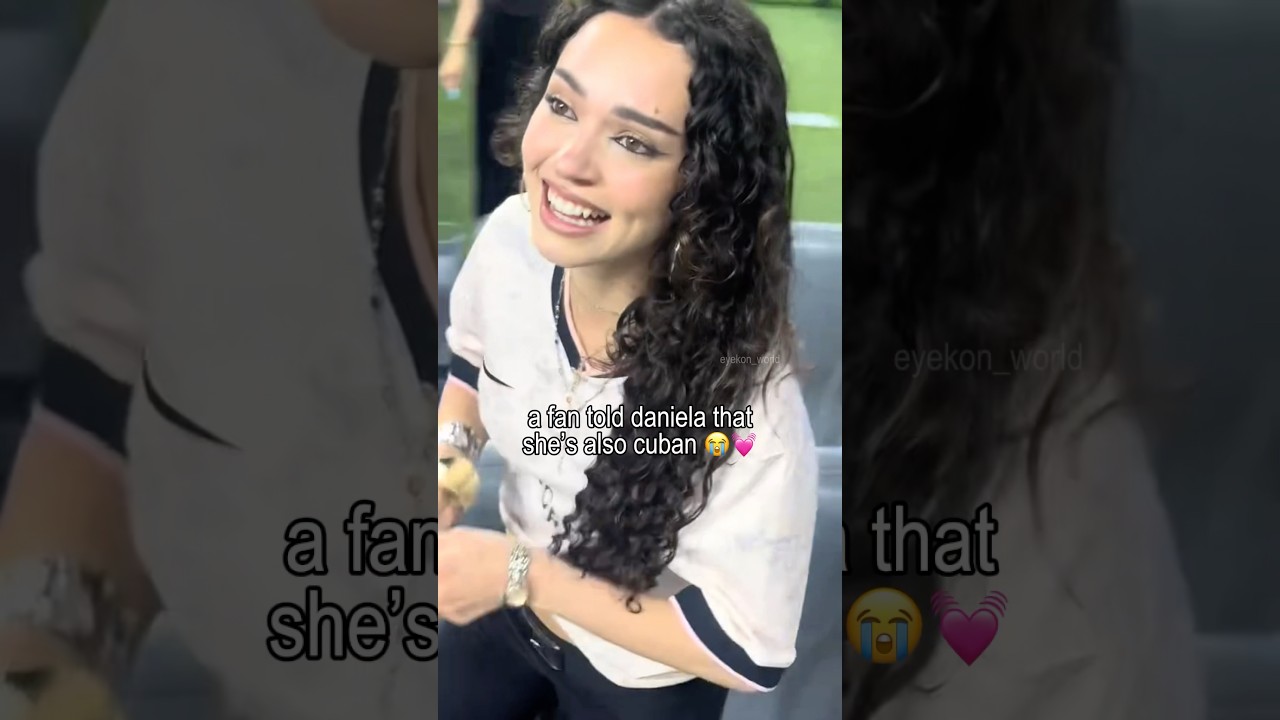 Fan Tells Daniela She's Cuban 🇨🇺