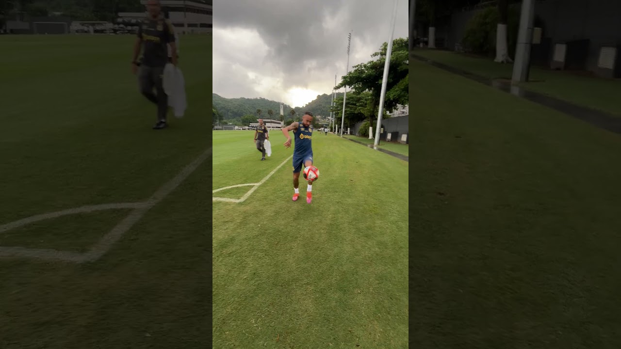 Neymar Chega ao Treino com Estilo e Fazendo Emoção! 😂