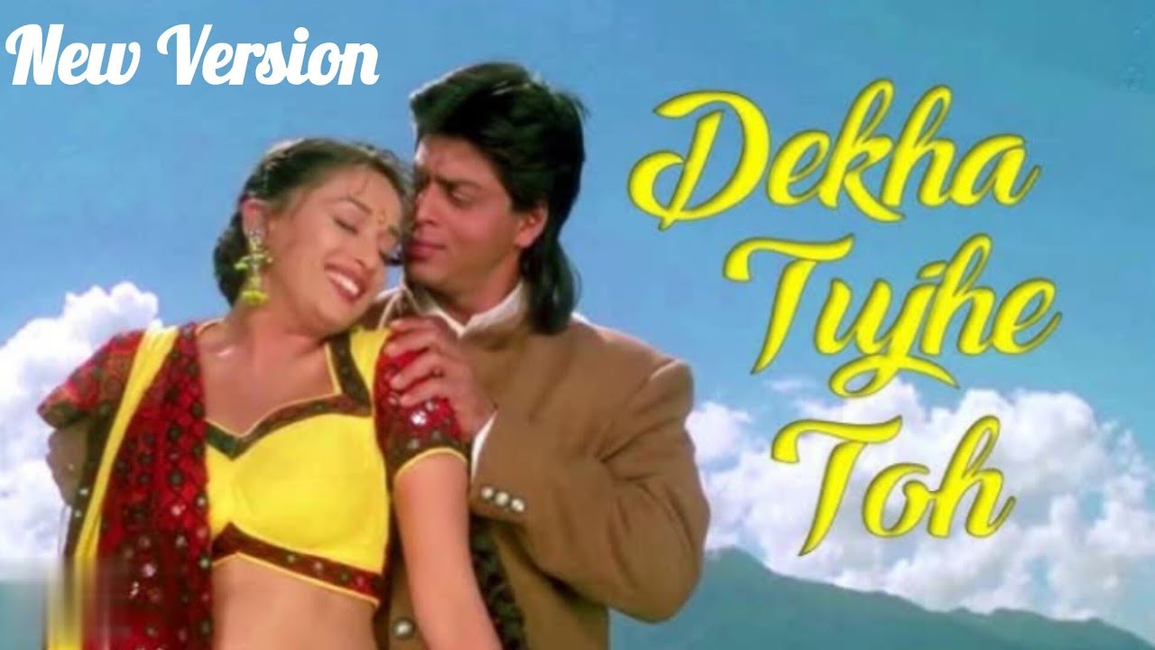 Dekha Tujhe To - Classic 90's Bollywood Hit 🎶 Shahrukh Khan & Madhuri Dixit