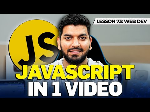 Learn JavaScript in Just 1 Video! Complete 2024 Course 🚀
