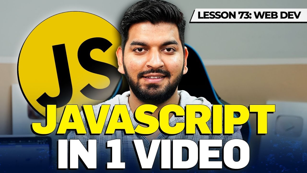 Learn JavaScript in Just 1 Video! Complete 2024 Course 🚀