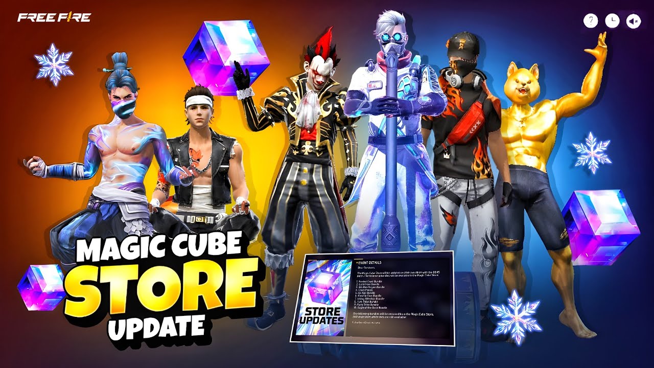 Next Magic Cube Bundle 🤯🥳| magic cube store update | free fire new event | ff new event