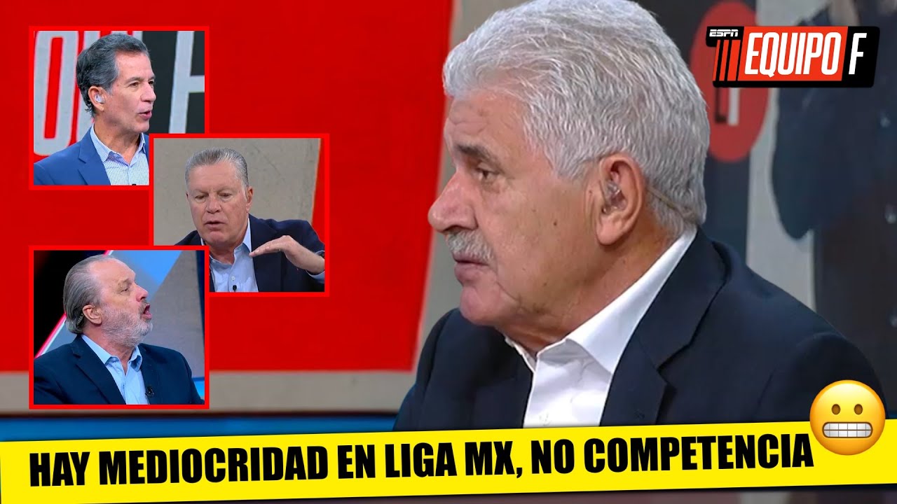 Tuca Ferretti Critica la Mediocridad del Fútbol Mexicano y Solo 5 Candidatos para el Título de Liga MX ⚽
