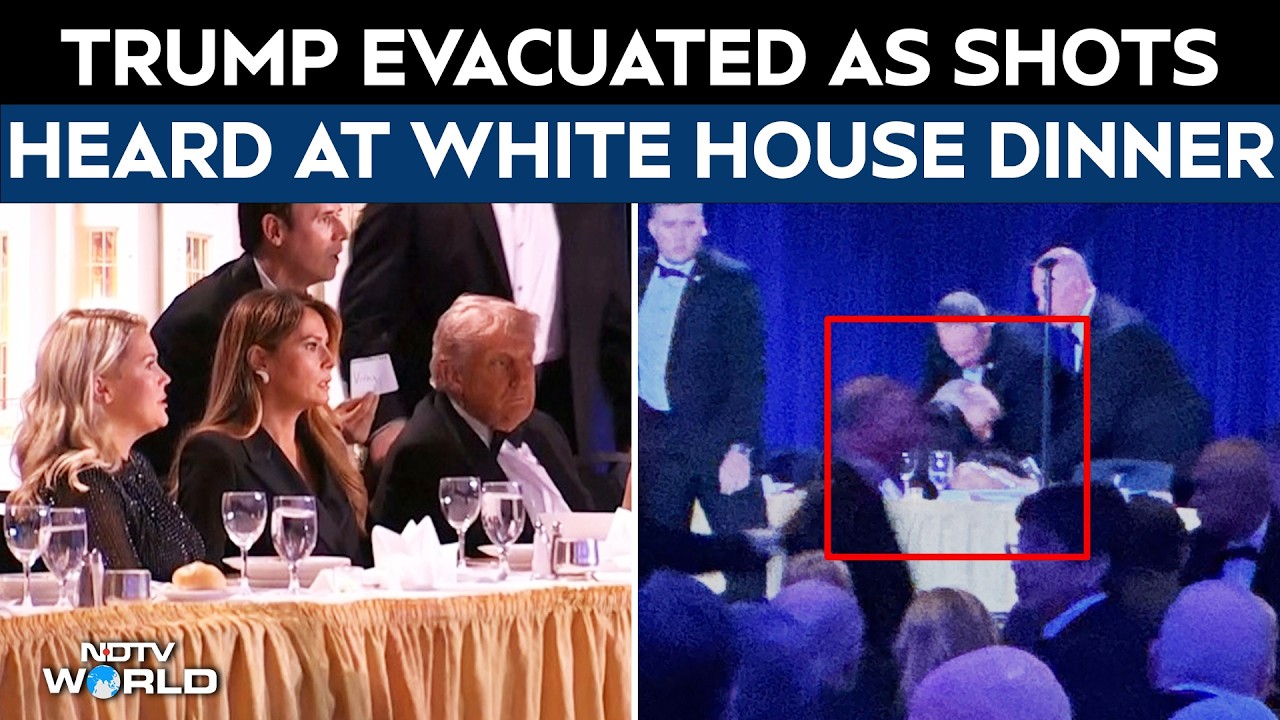 Trump Evacuated Amid Shots at Press Dinner 📰