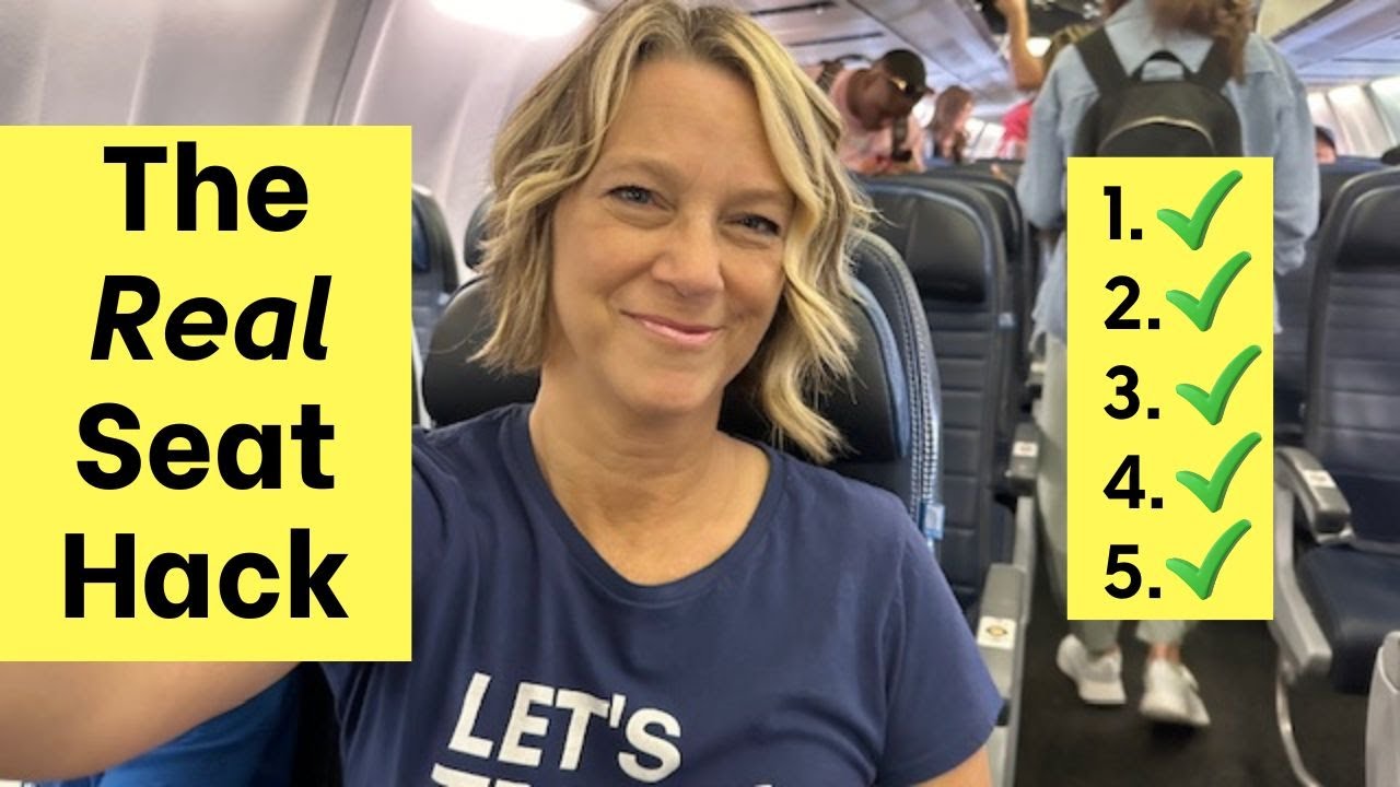 My Top 5 Pre-Flight Seat Habits βοΈ