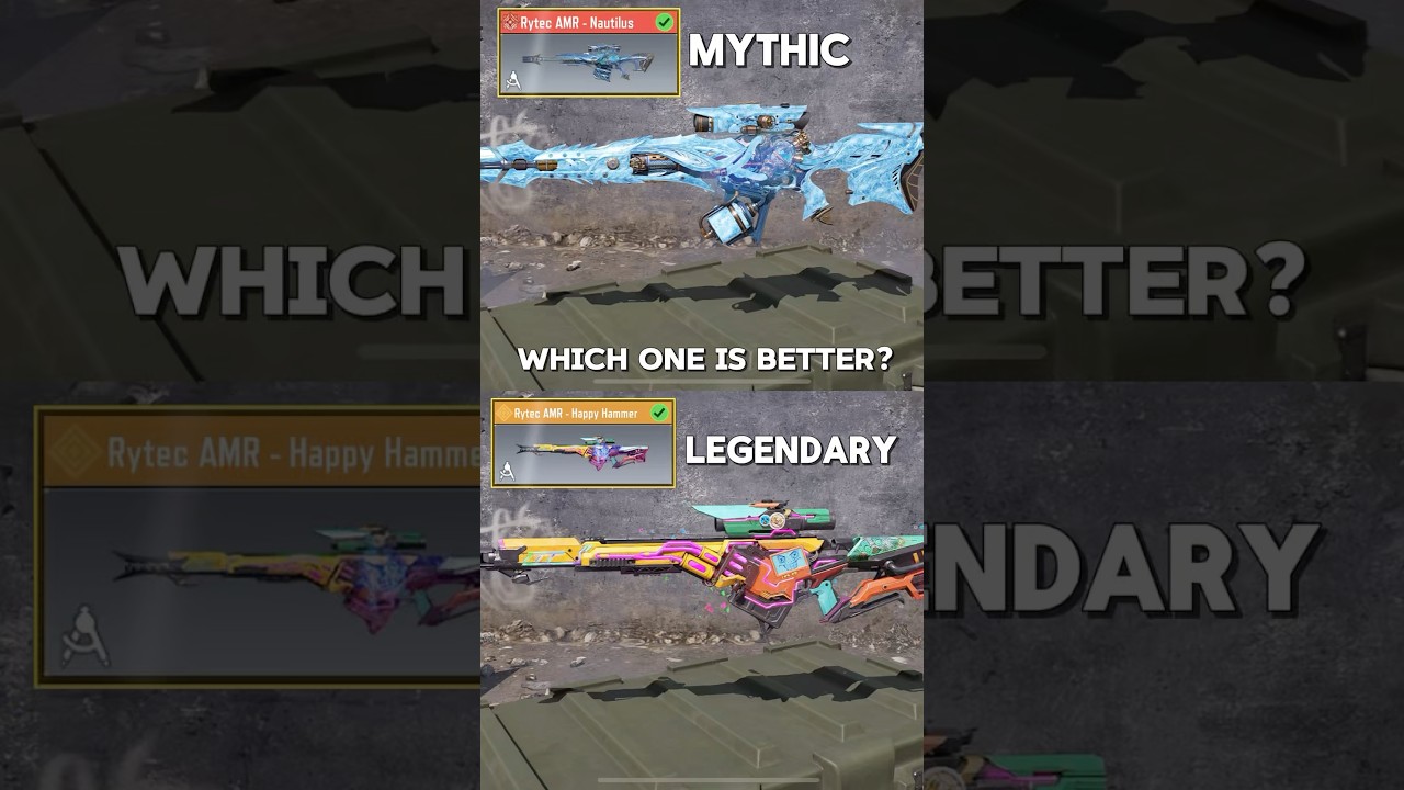 Mythic vs Legendary Rytec AMR in CODM ๐ซ