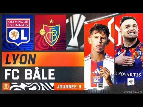 🔴 LYON - FC BÂLE : 2 - 0 | 🔴🔵ALLEZ LES GONES POUR LES 9 POINTS ! | 🏆 EUROPA LEAGUE - LIVE/DIRECT