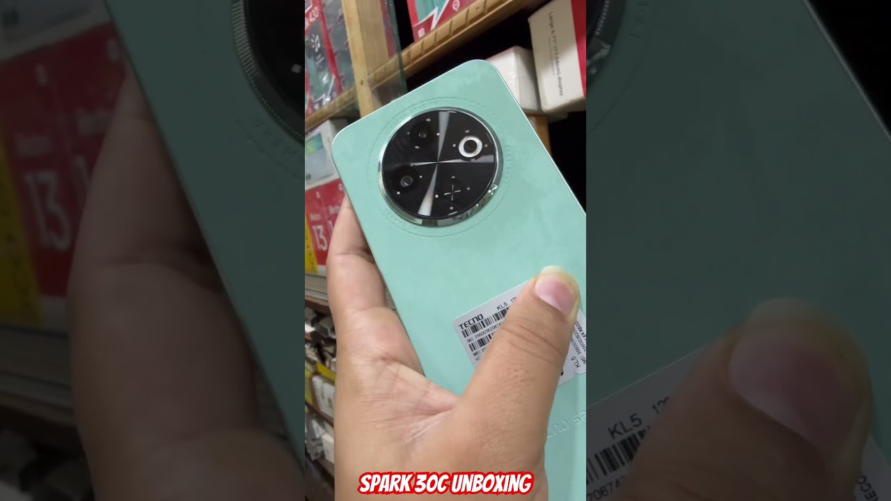 Tecno Spark 30c Green Unboxing 📱