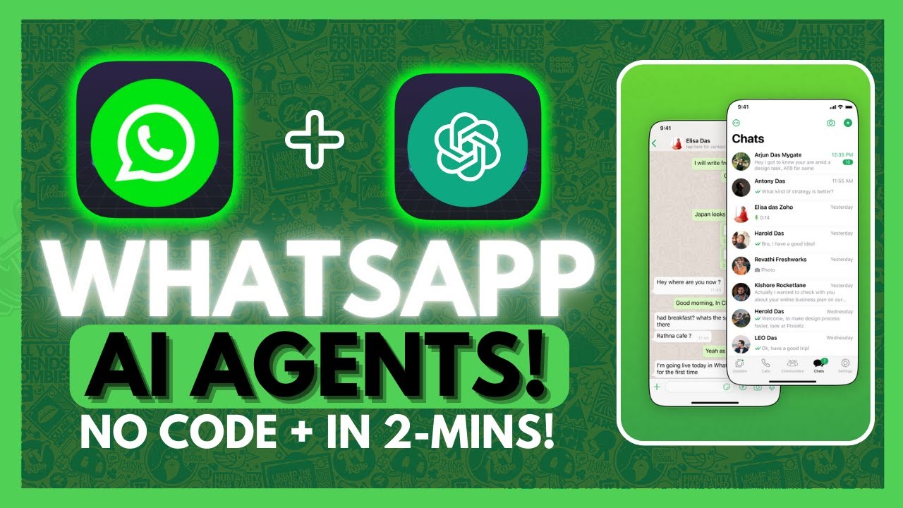 Build a WhatsApp Chatbot in 2 Minutes, No Code! 🚀