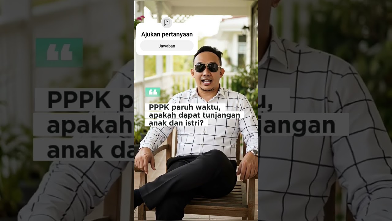 PPPK Paruh Waktu: Tunjangan Anak & Istri? 🤔