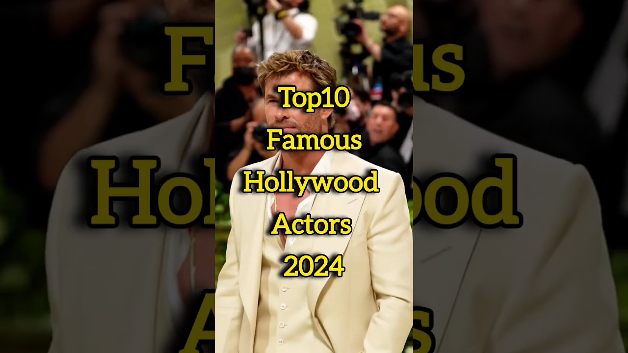 Top Hollywood Actors to Watch in 2024 🎬