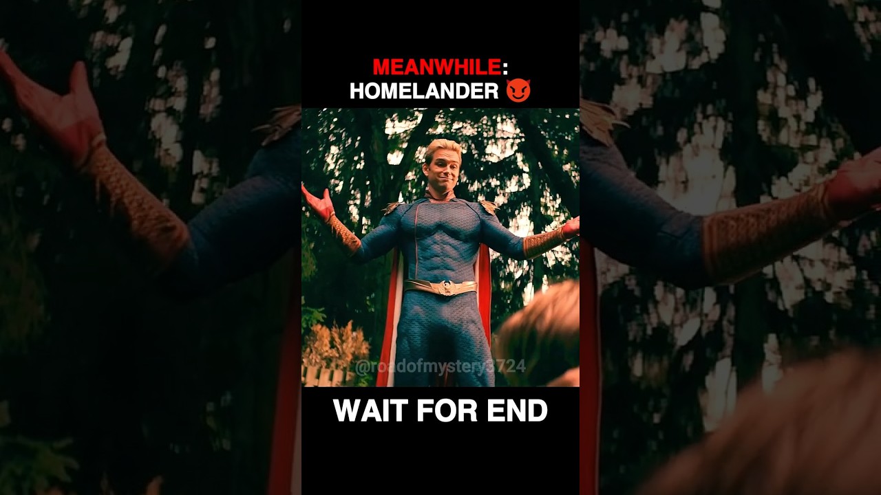 How other superheroes treat their Children Vs Homelander ☠️ #shorts #marvel #mcu #edit #ytshorts