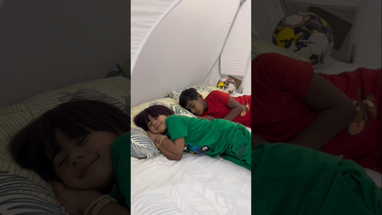 Dua & Muhammad Bhai Sleep Peacefully 😴 | Coolzy's Relaxing Tips