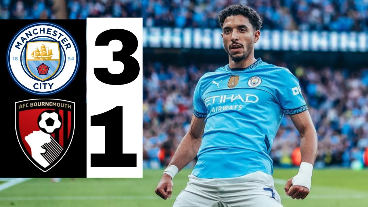 Manchester City vs Bournemouth 3-0 | Exciting Highlights & Key Moments ⚽