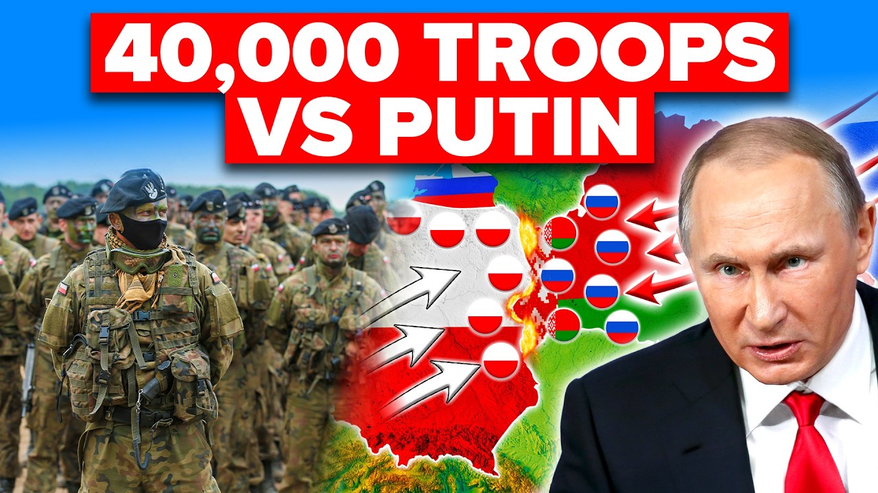 Poland Deploys 40,000 Troops to Belarus Border ⚠️