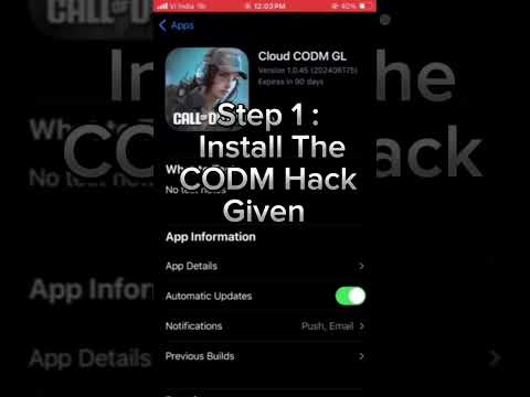 How to Download CODM Hack | join telegram group in channel description 😯#shorts#codm#codmobile