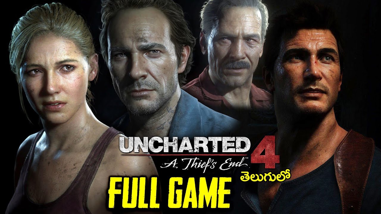 Uncharted 4 Full Gameplay in Telugu 🎮