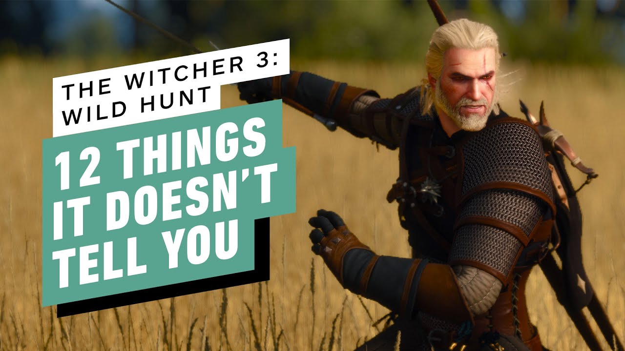 12 Hidden Tips for The Witcher 3 🧙‍♂️