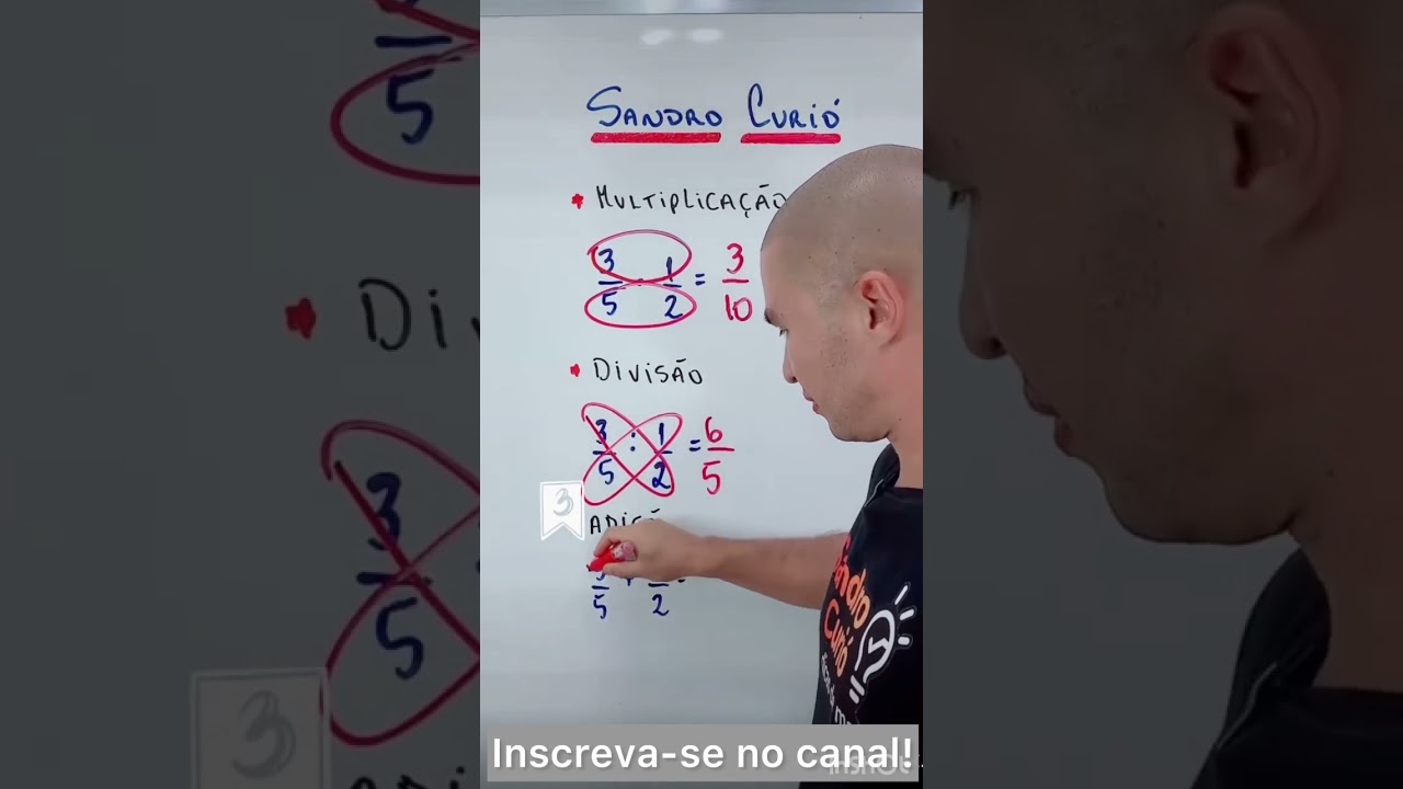 FRAÇÕES 😱 Inscreva-se no canal!