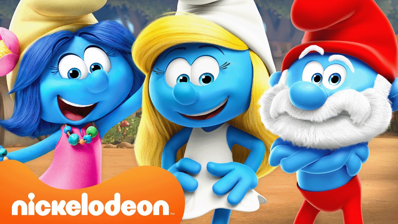 2 Horas com os Smurfs 🔵 | Nickelodeon em Português