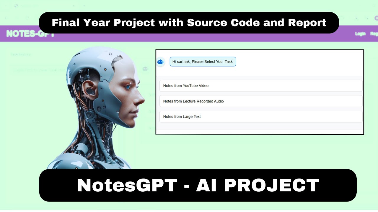 NotesGPT: AI-Powered Notes Maker for Final Year Students đ